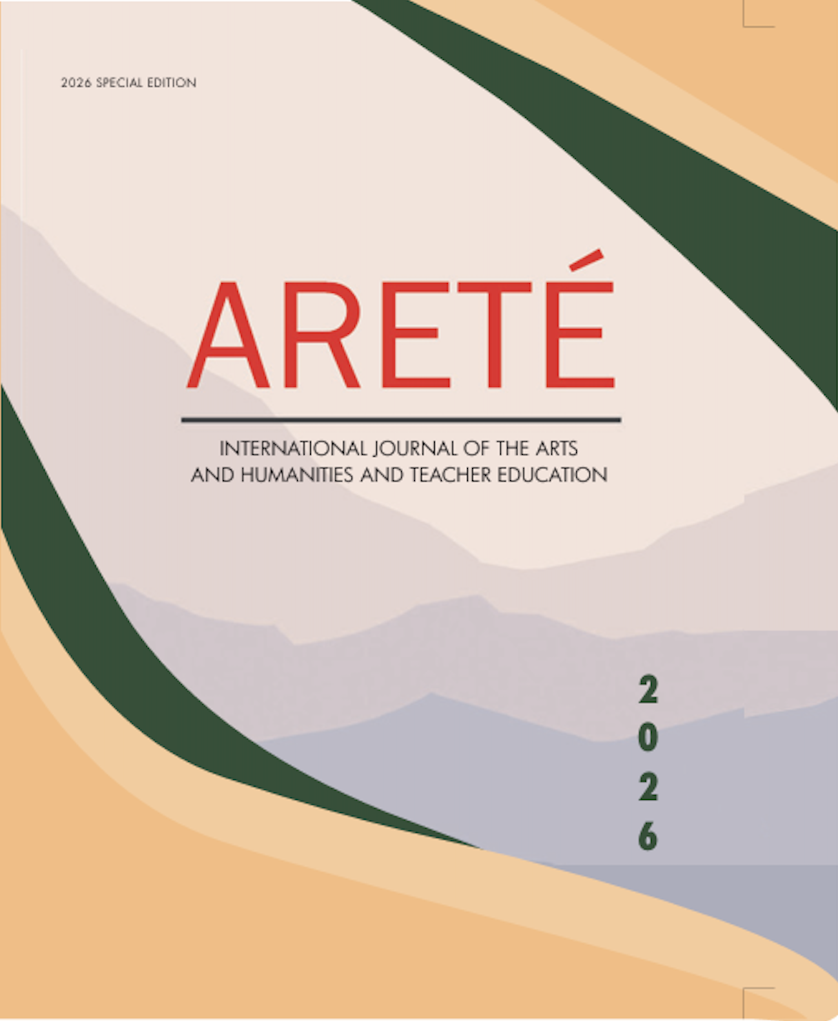 					View Vol. 8 No. 1.1 (2026): Arete
				